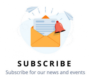 Subscribe for our news and events.